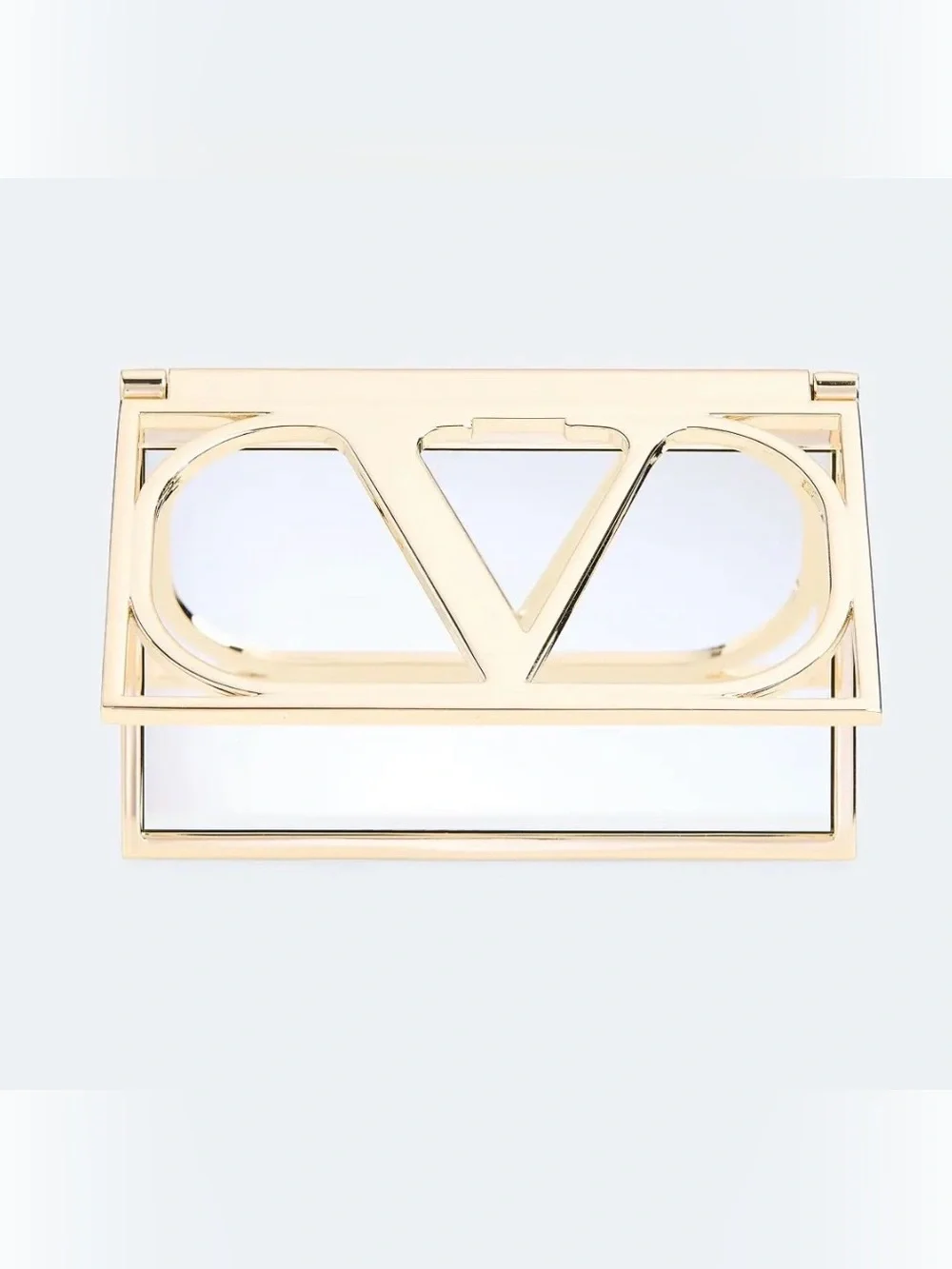 Valentino Gold Logo Mirror